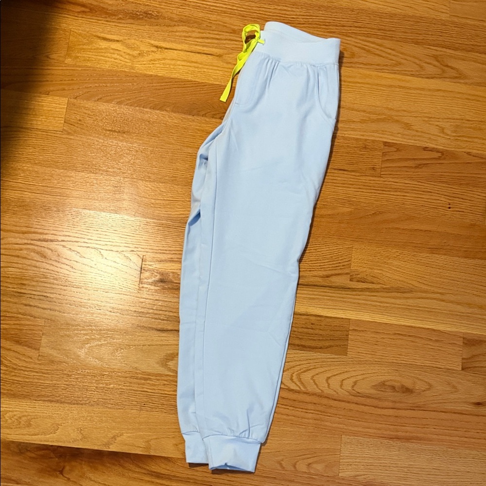 Light Blue sky blue limited edition figs Jogger Pants